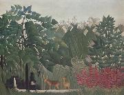 Henri Rousseau The Waterfall France oil painting artist
